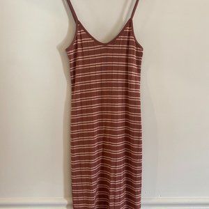 Wild Fable Stripe Knit Midi Dress